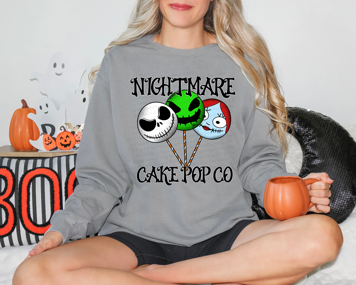 Nightmare Cake Pop Co Colored 114715 DTF transfer