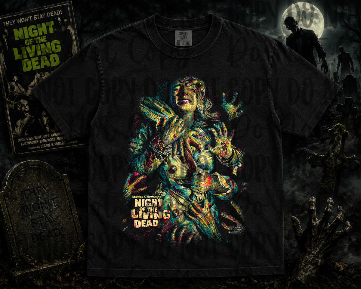 Living dead 2 halftone (Starlight) DTF Transfer