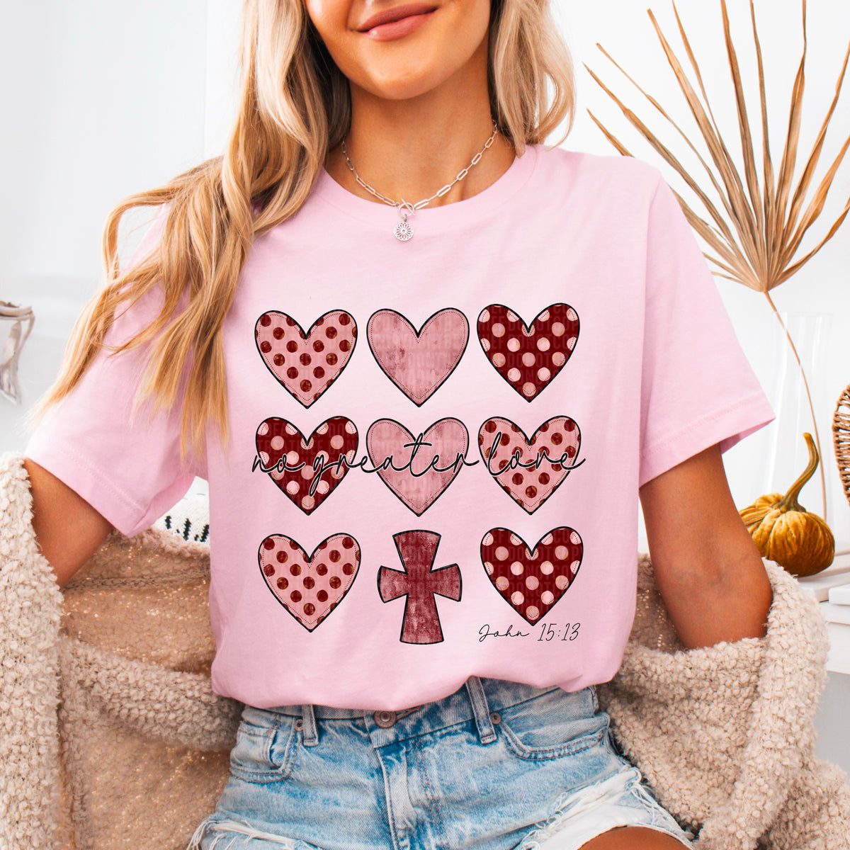 No Greater Love (SDD) BLACK FONT DTF Transfer