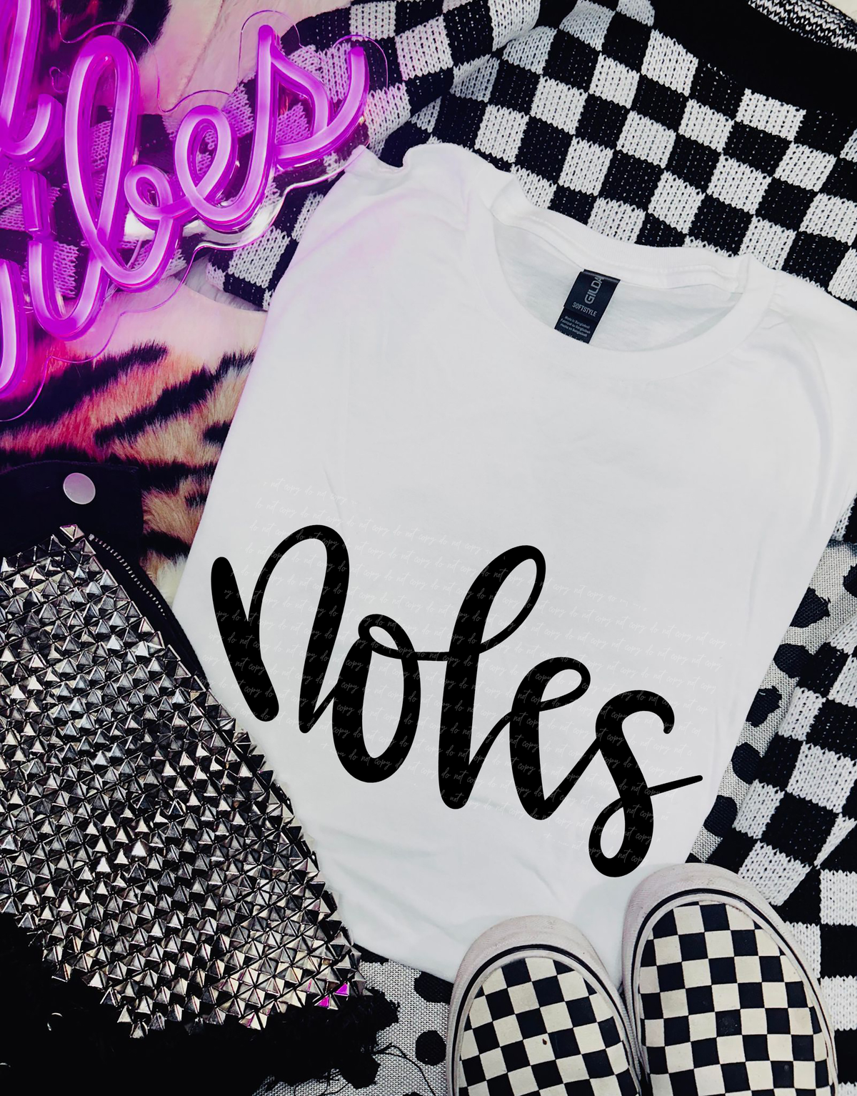 Noles Hand Lettered 54111 DTF transfer