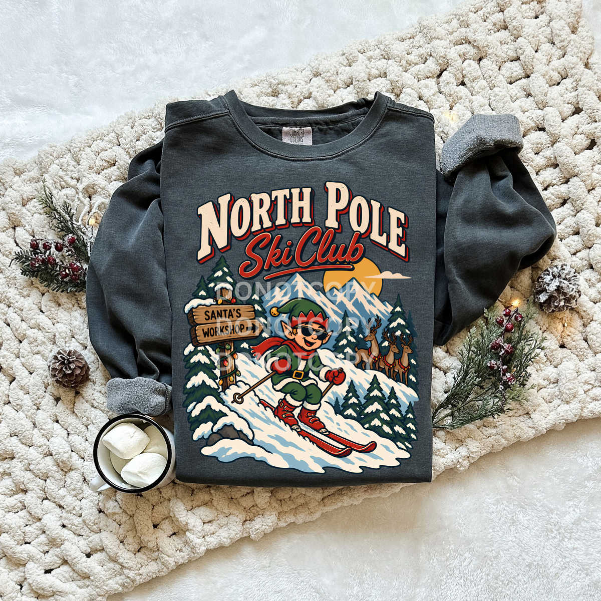 North pole ski club (CSG) DTF Transfer