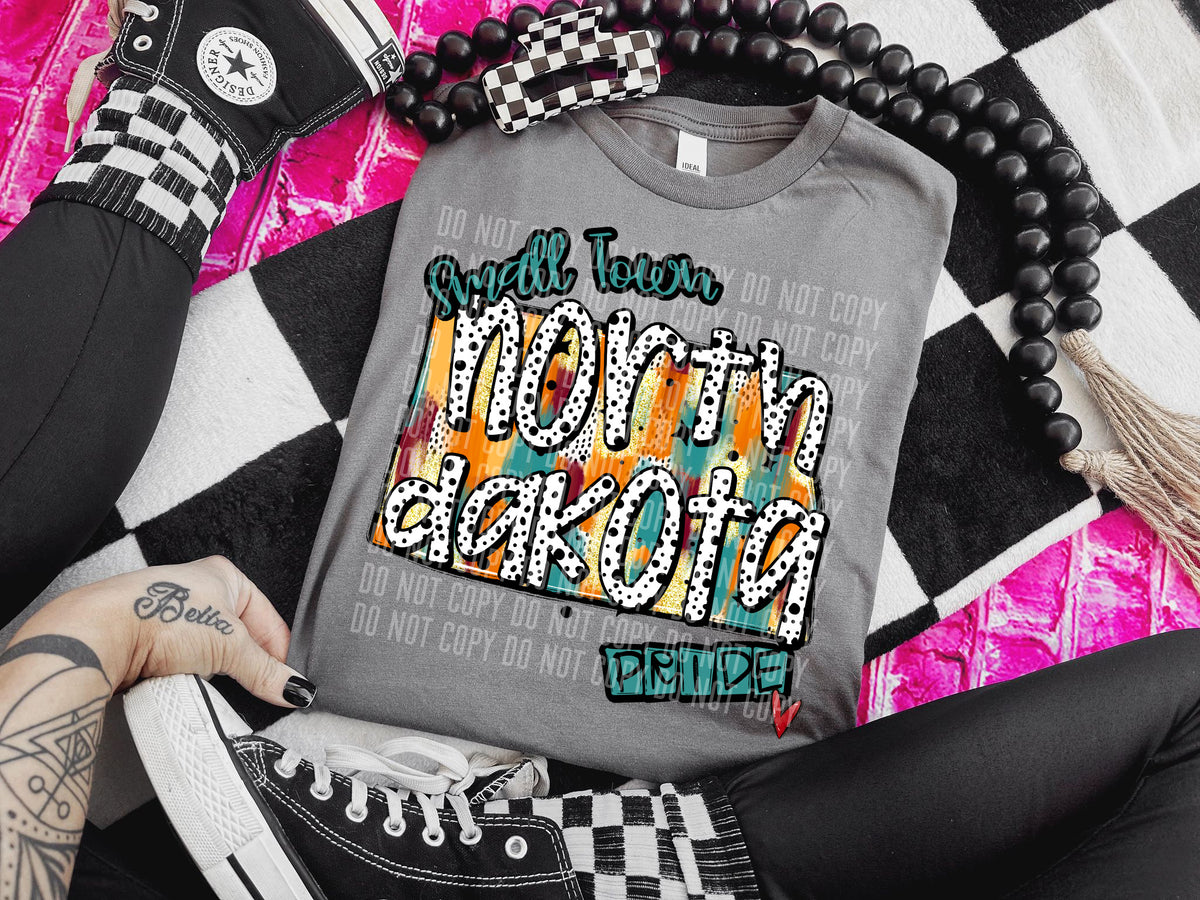 North Dakota Pride Stone 63243 DTF transfer