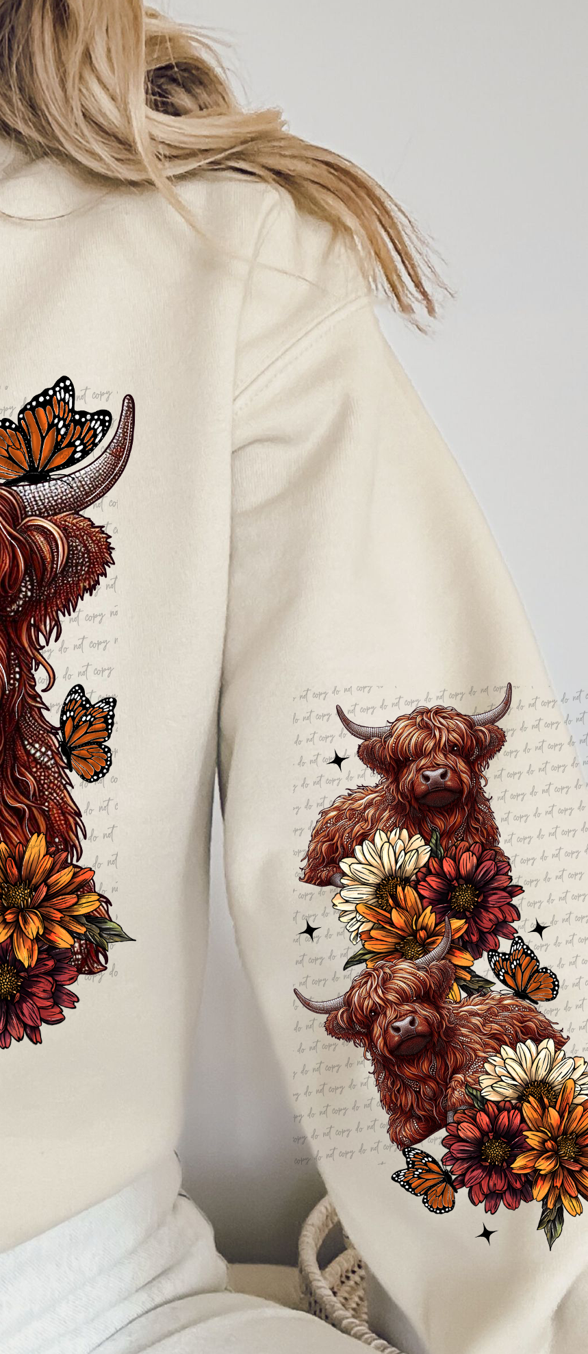 Not Today Heifer Sleeve Print 51986 DTF transfer