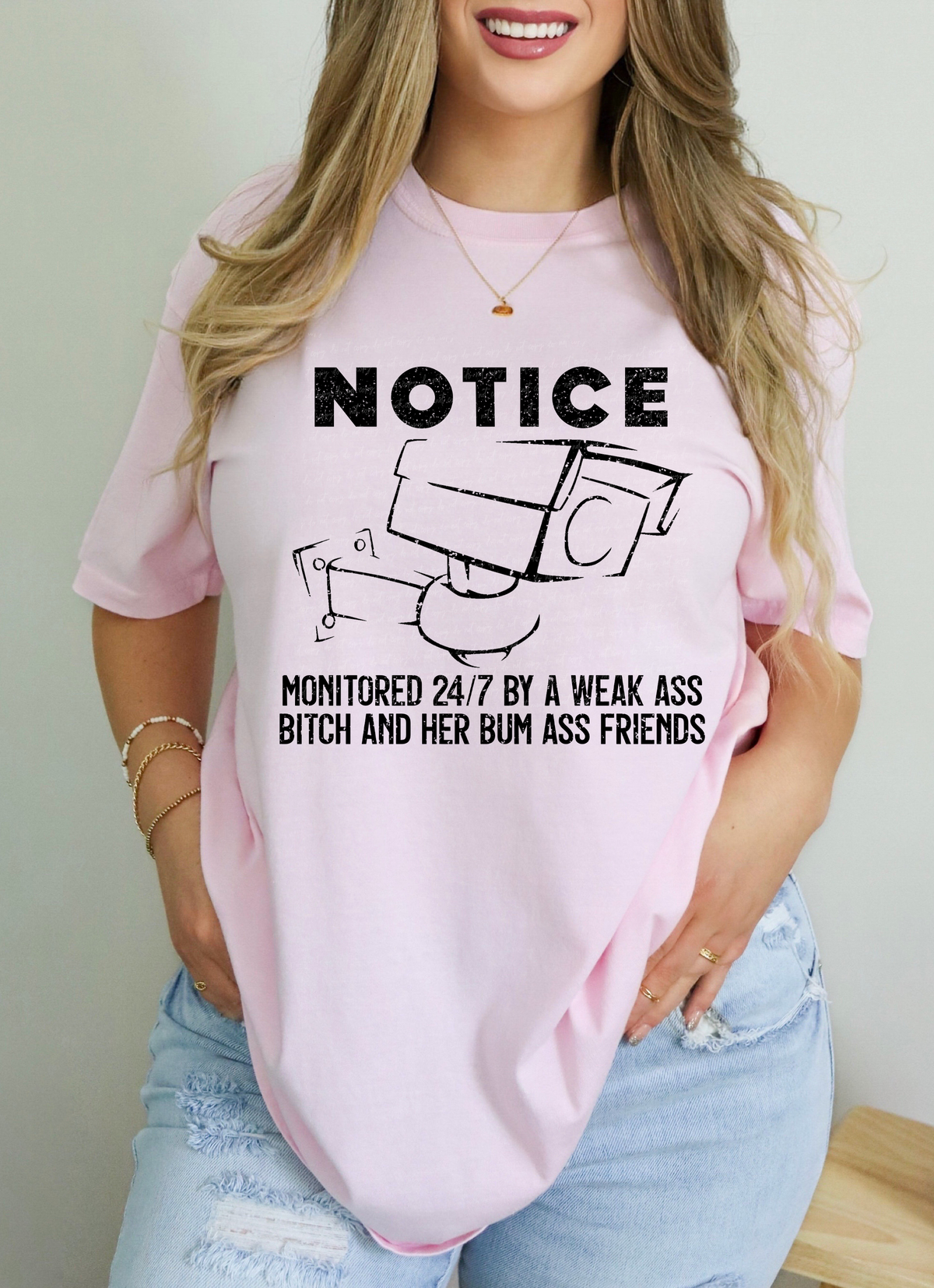 Notice Monitored 24 7 By A Weak Ass Bitch And Her Bum Ass Friends CCTV 114935 DTF Transfer