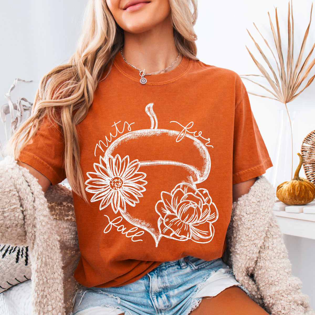 Nuts For Fall 104236 DTF transfer