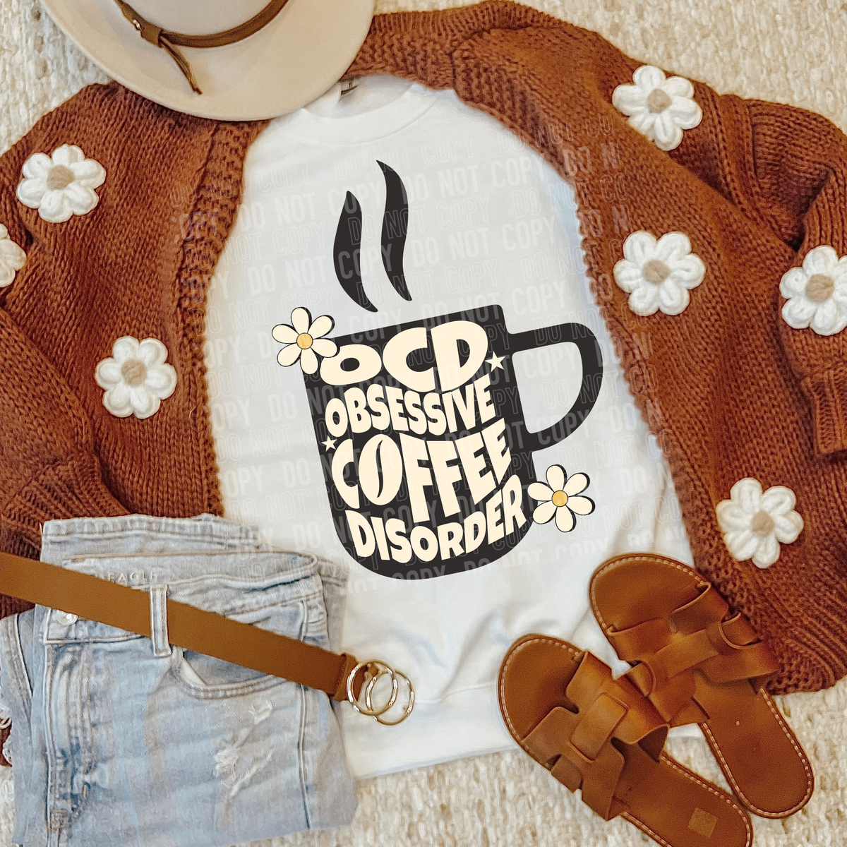Obsessive coffee disorder (SBB) DTF Transfer