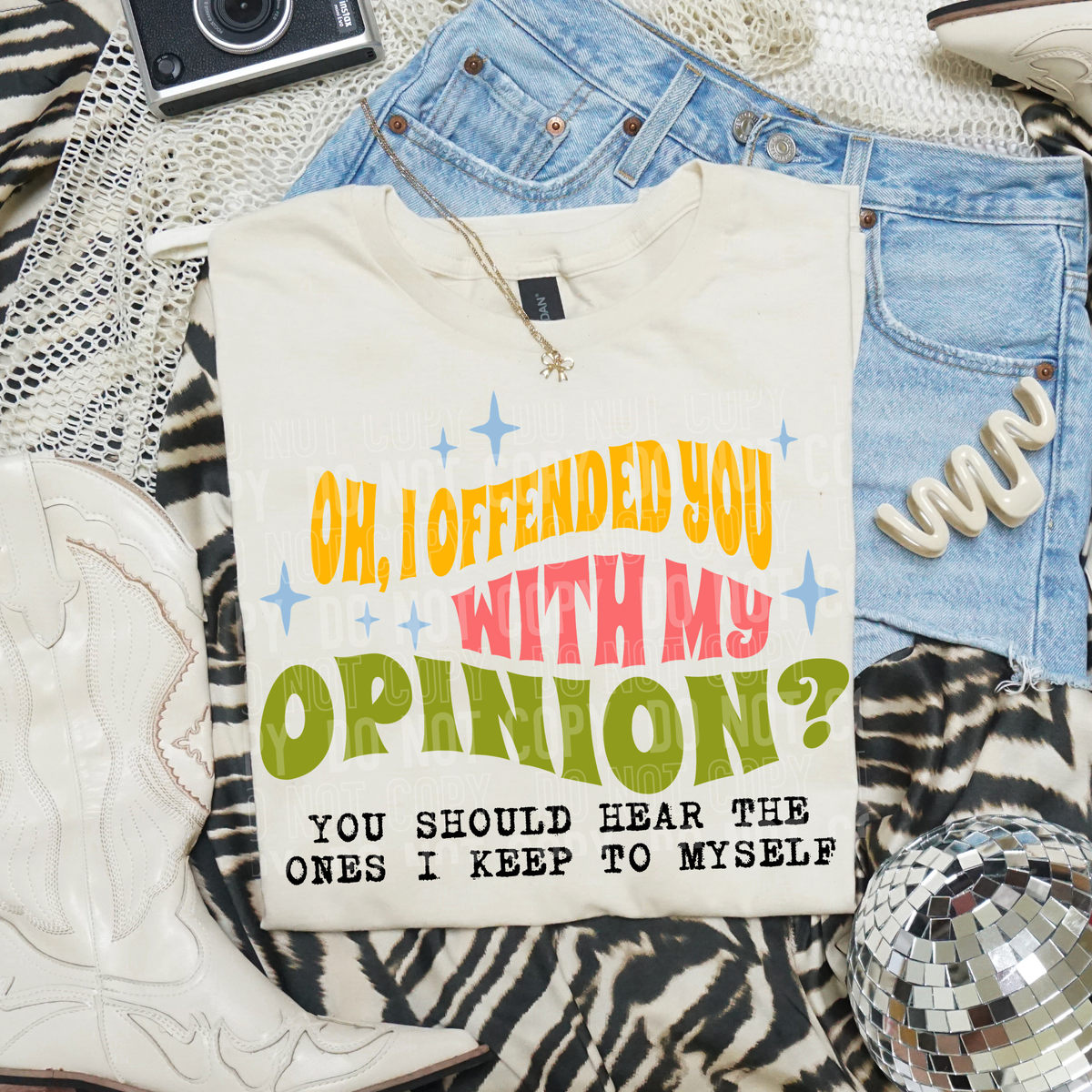 Oh I offended you with my opinion (SBB) DTF Transfer