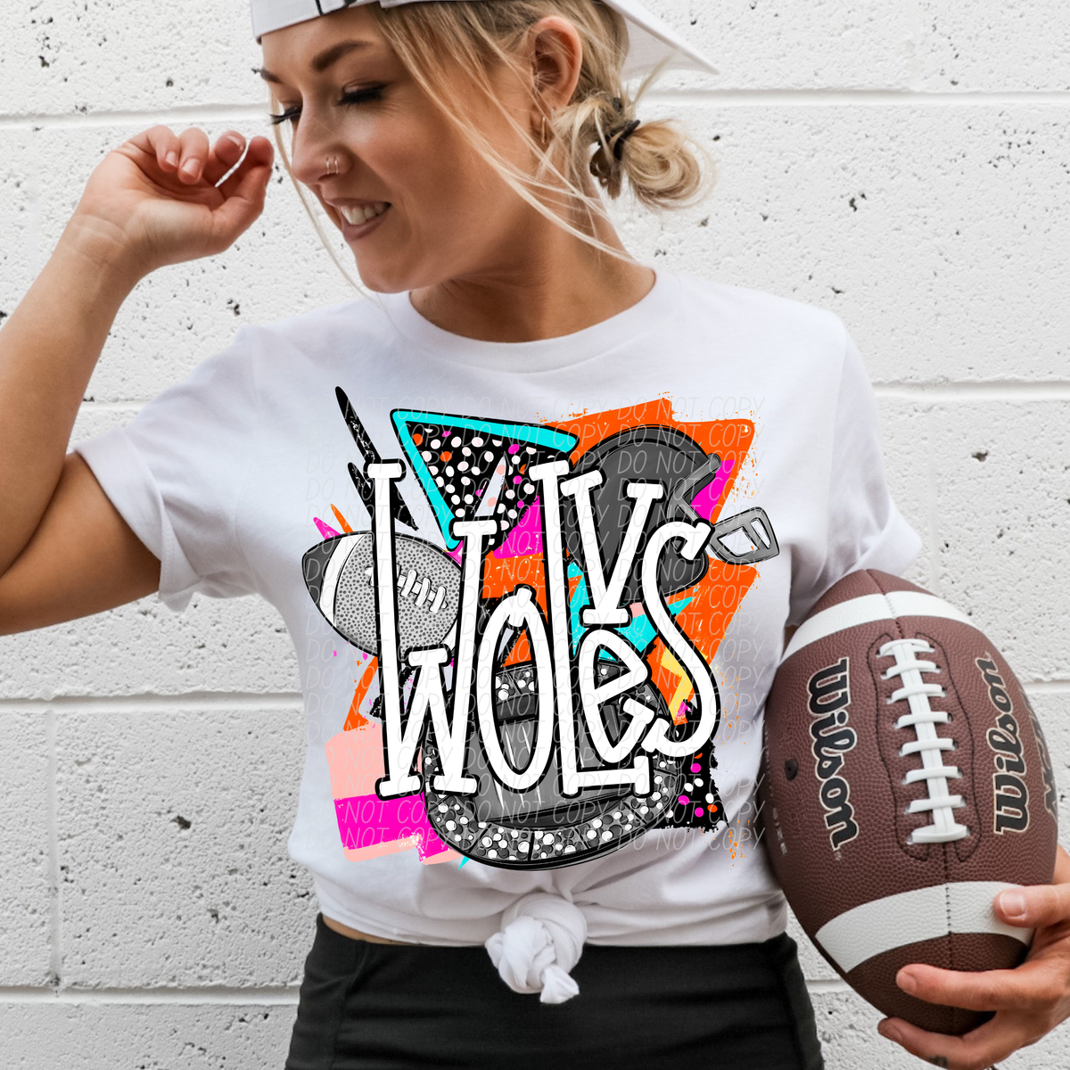 Bright Retro Football Mascots (City)