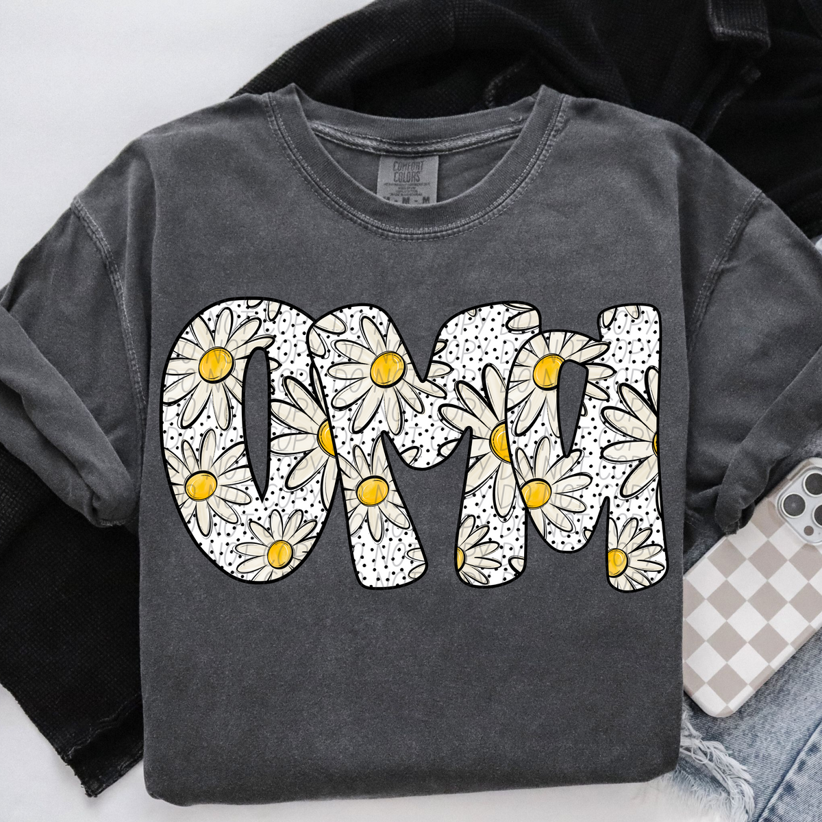 Oma Daisy (CITY) DTF transfer