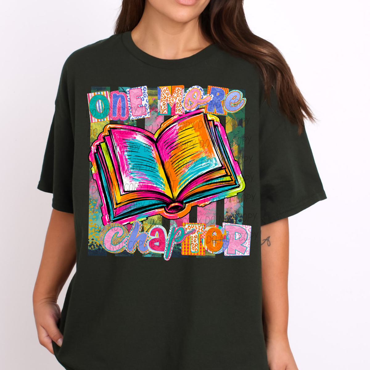 One more chapter colorful stripes (City) DTF Transfer