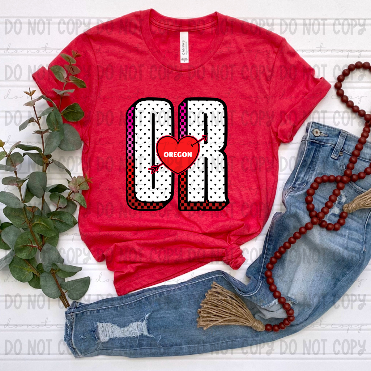 OR Oregon red (Revel) DTF transfer