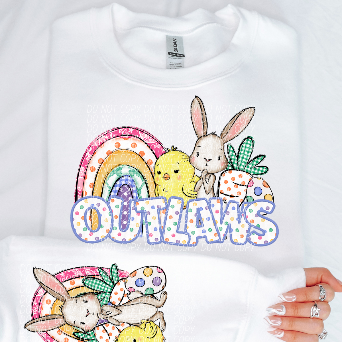 Easter Outlaws (CITY) DTF transfer