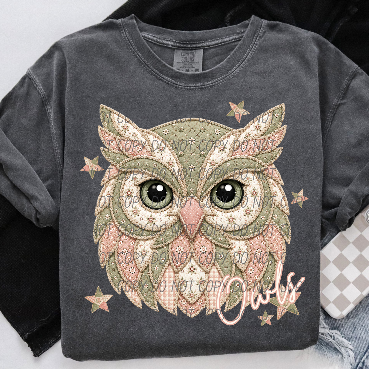 Owls meemaw mascot (City) DTF Transfer