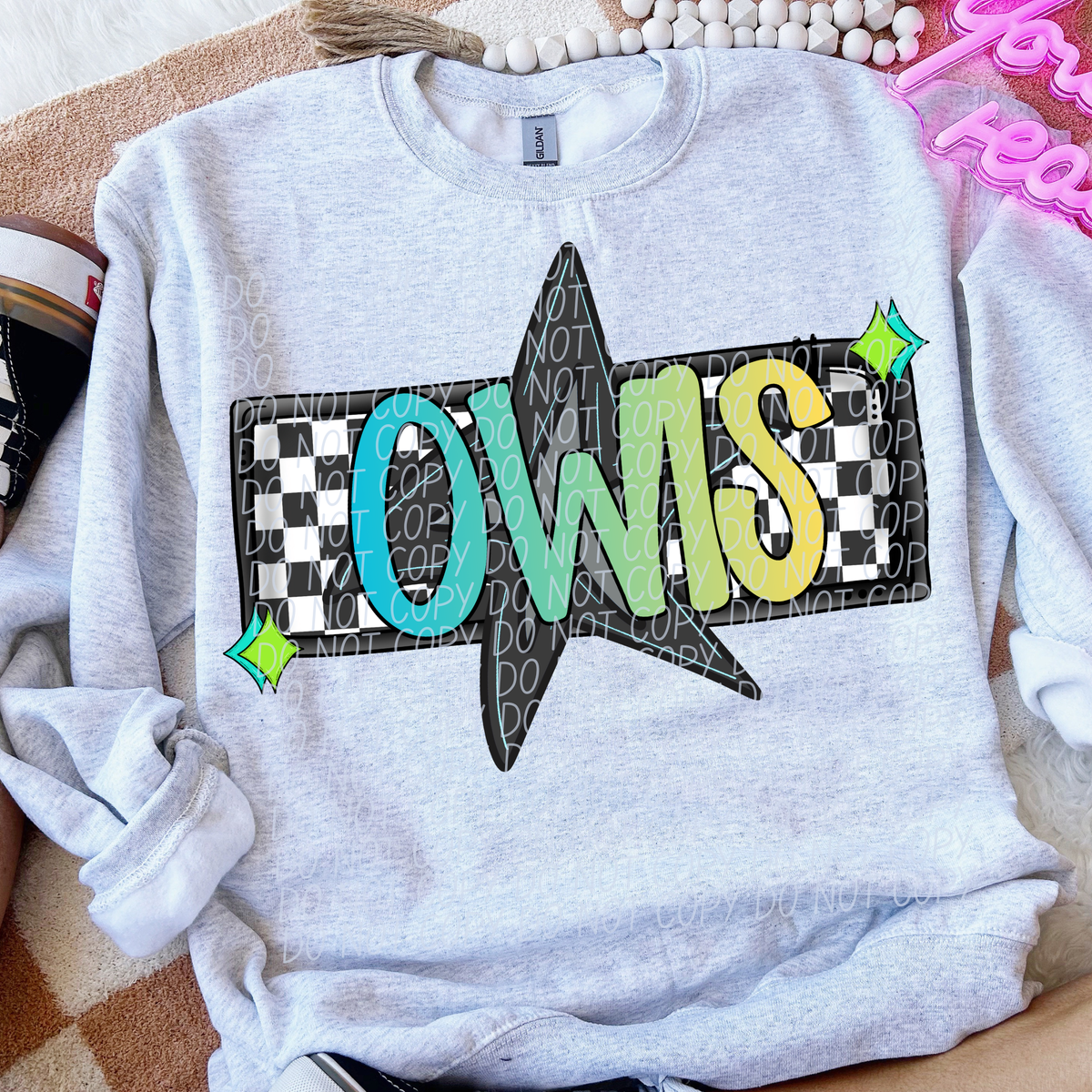 Owls Skater Boy Mascot (City) DTF transfer