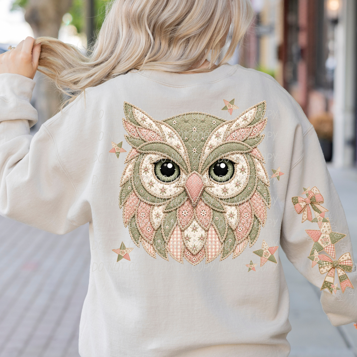 owl everyday meemaw (City) DTF transfer