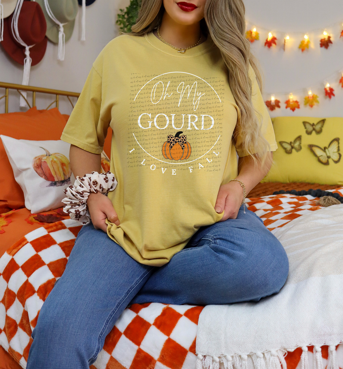 Oh My Gourd I Love Fall 46113 DTF transfer