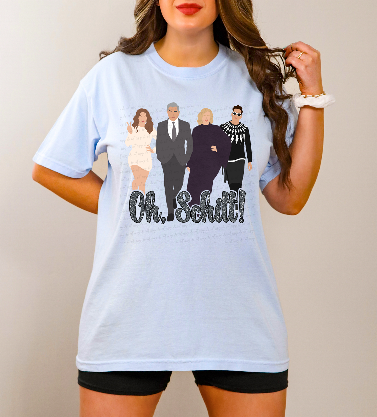 Oh Schitt Family 115332 DTF transfer