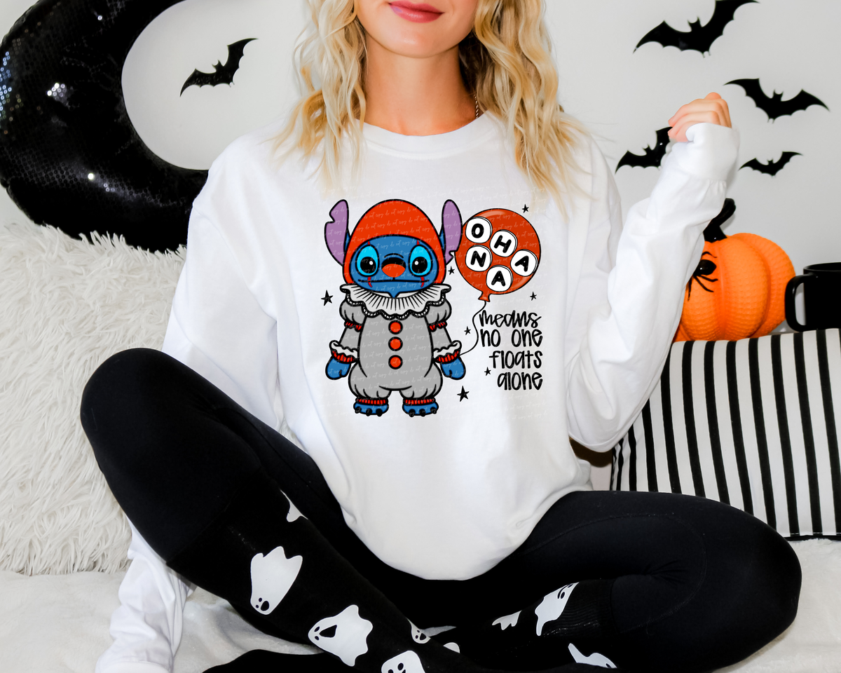 Ohana Means No One Floats Alone 108844 DTF transfer