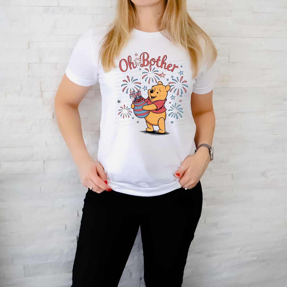 Oh Bother Honey Bear 117867 DTF transfer