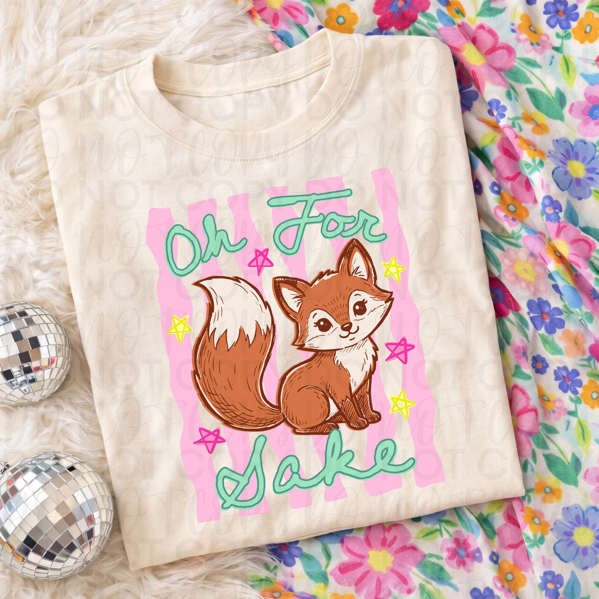 Oh for fox sake (UAC) DTF Transfer