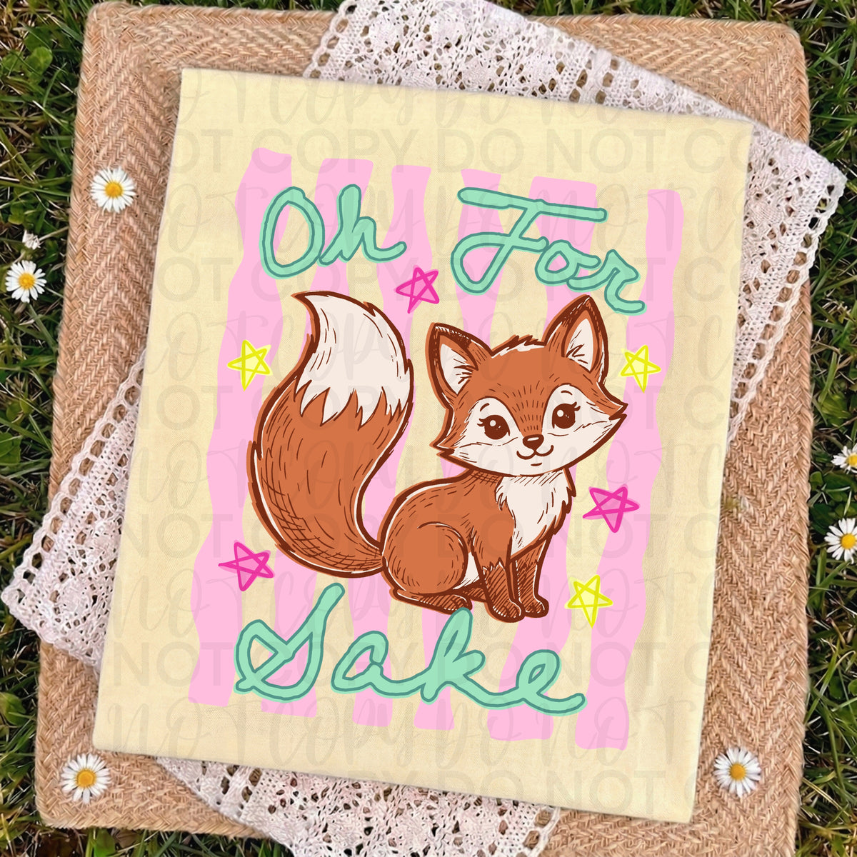Oh for fox sake (UAC) DTF Transfer