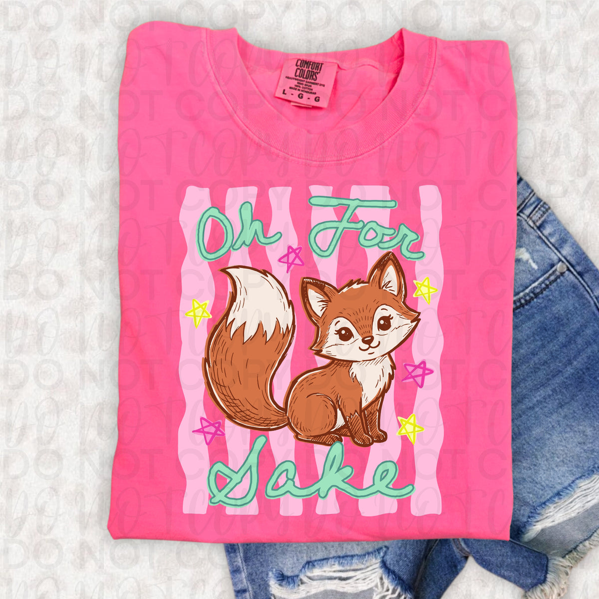 Oh for fox sake (UAC) DTF Transfer