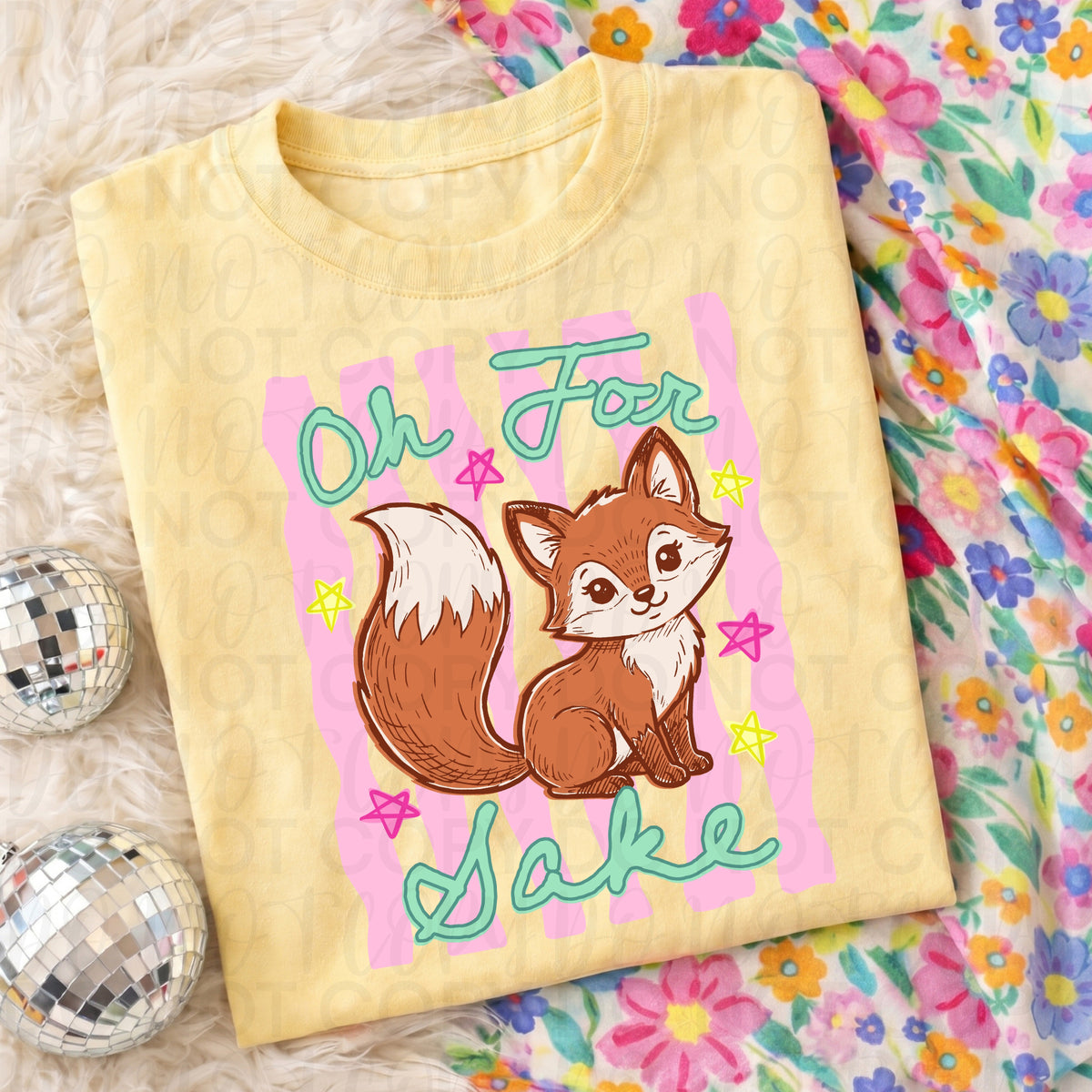 Oh for fox sake (UAC) DTF Transfer