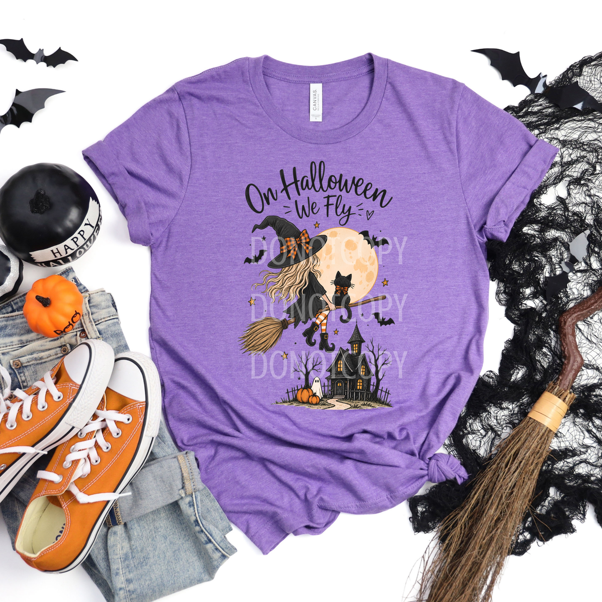 On Halloween we fly (CSG) DTF Transfer
