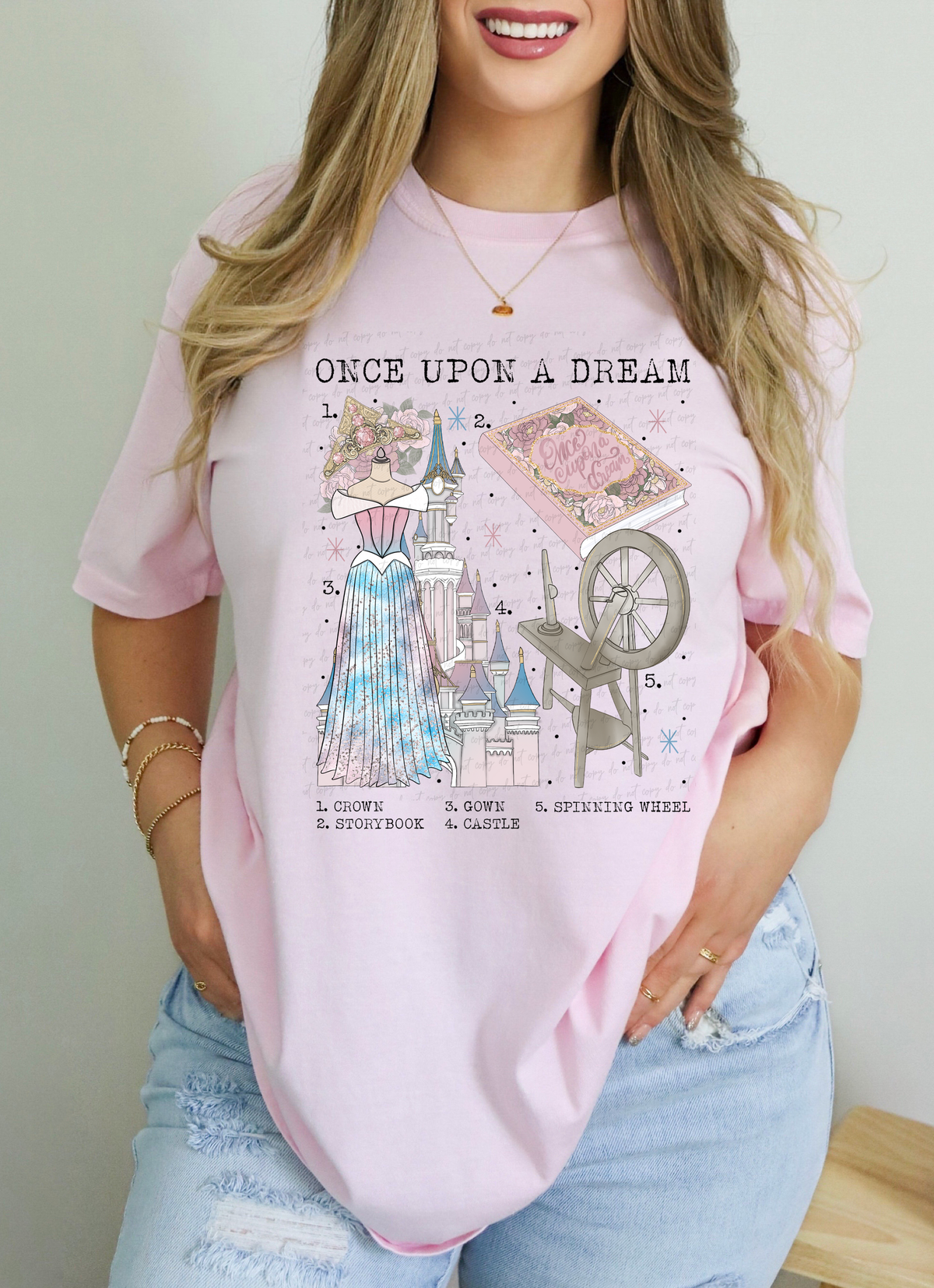 Once Upon A Dream Chart 115278 DTF transfer