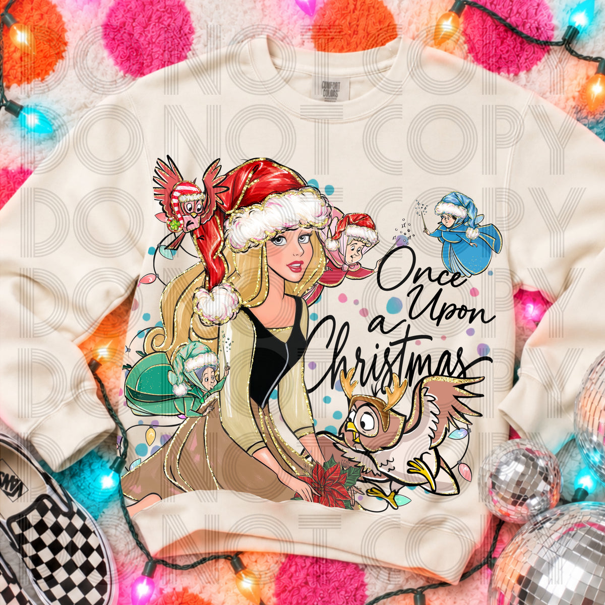 Once upon a Christmas (Renewed) DTF Transfer