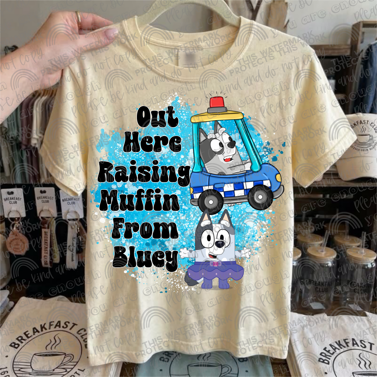 Out here raising Muffin (SM) DTF transfer
