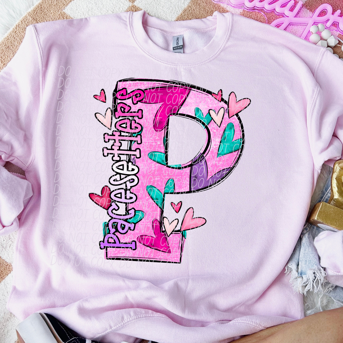 Pacesetters Valentine Mascot (City) DTF transfer