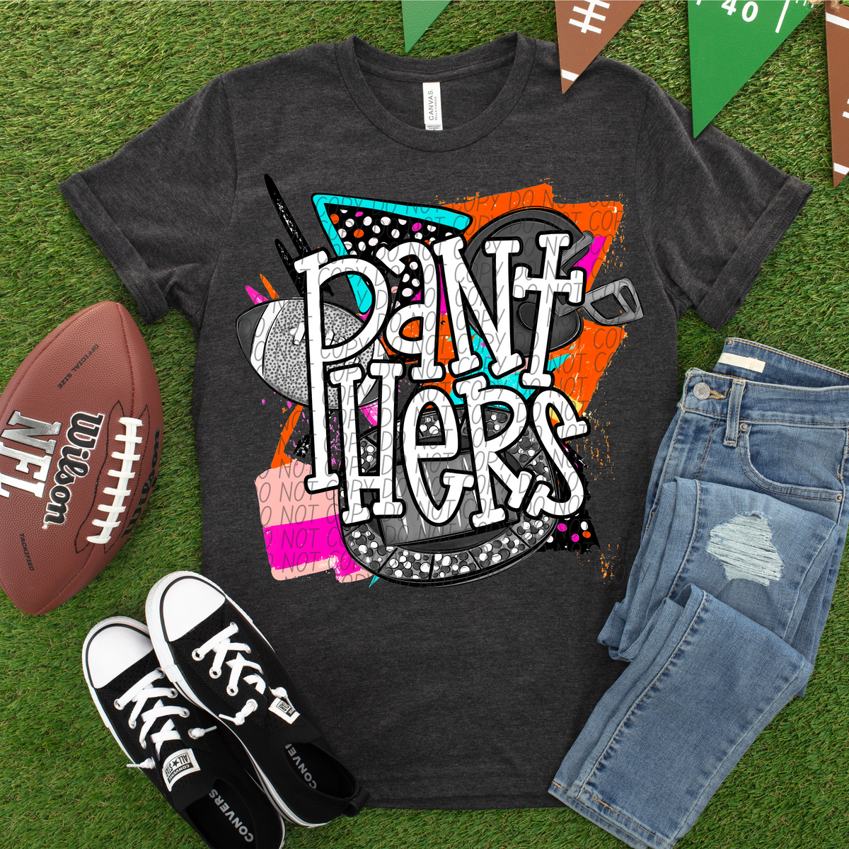 Bright Retro Football Mascots (City)