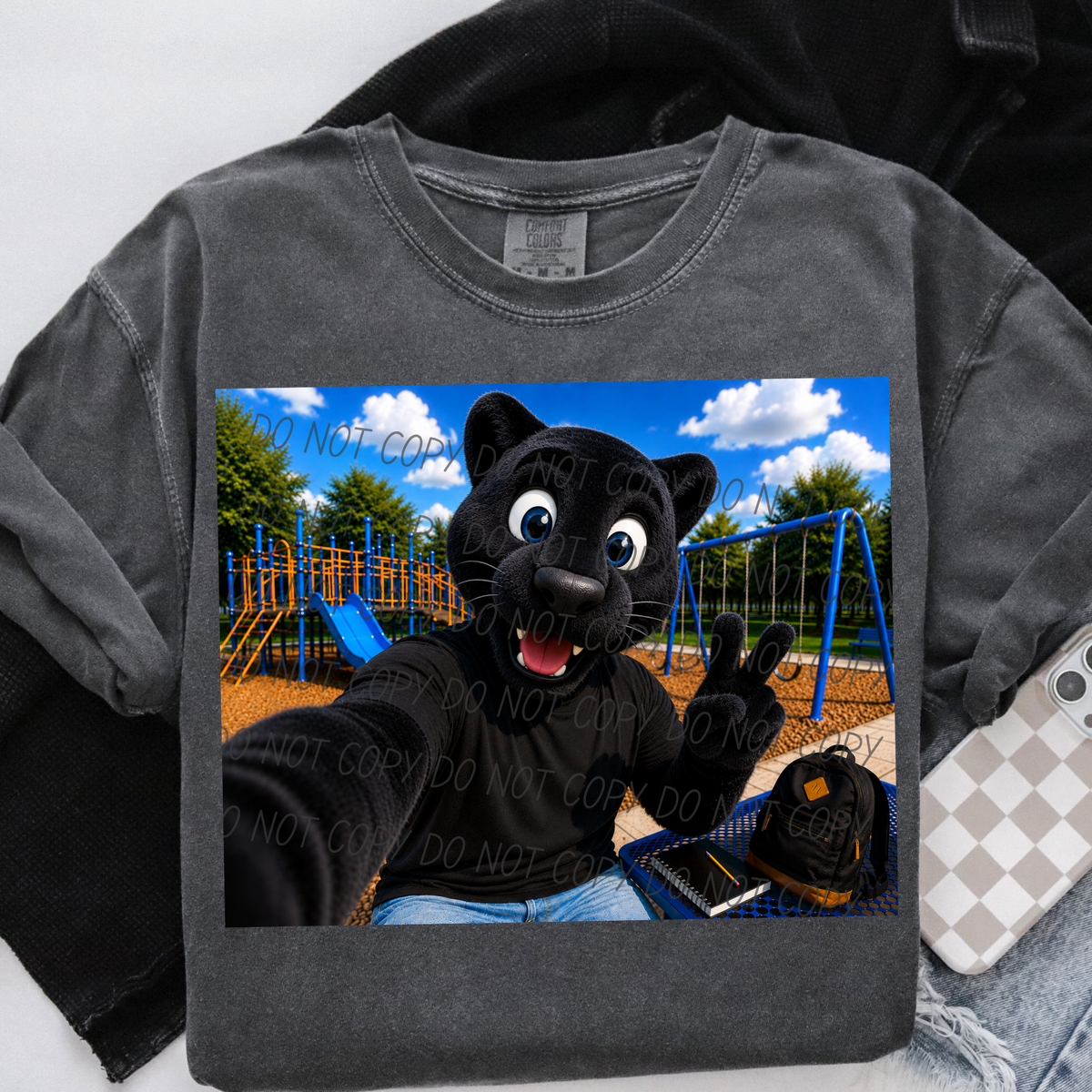 Panthers Recess Mascot (City) DTF transfer (Copy)