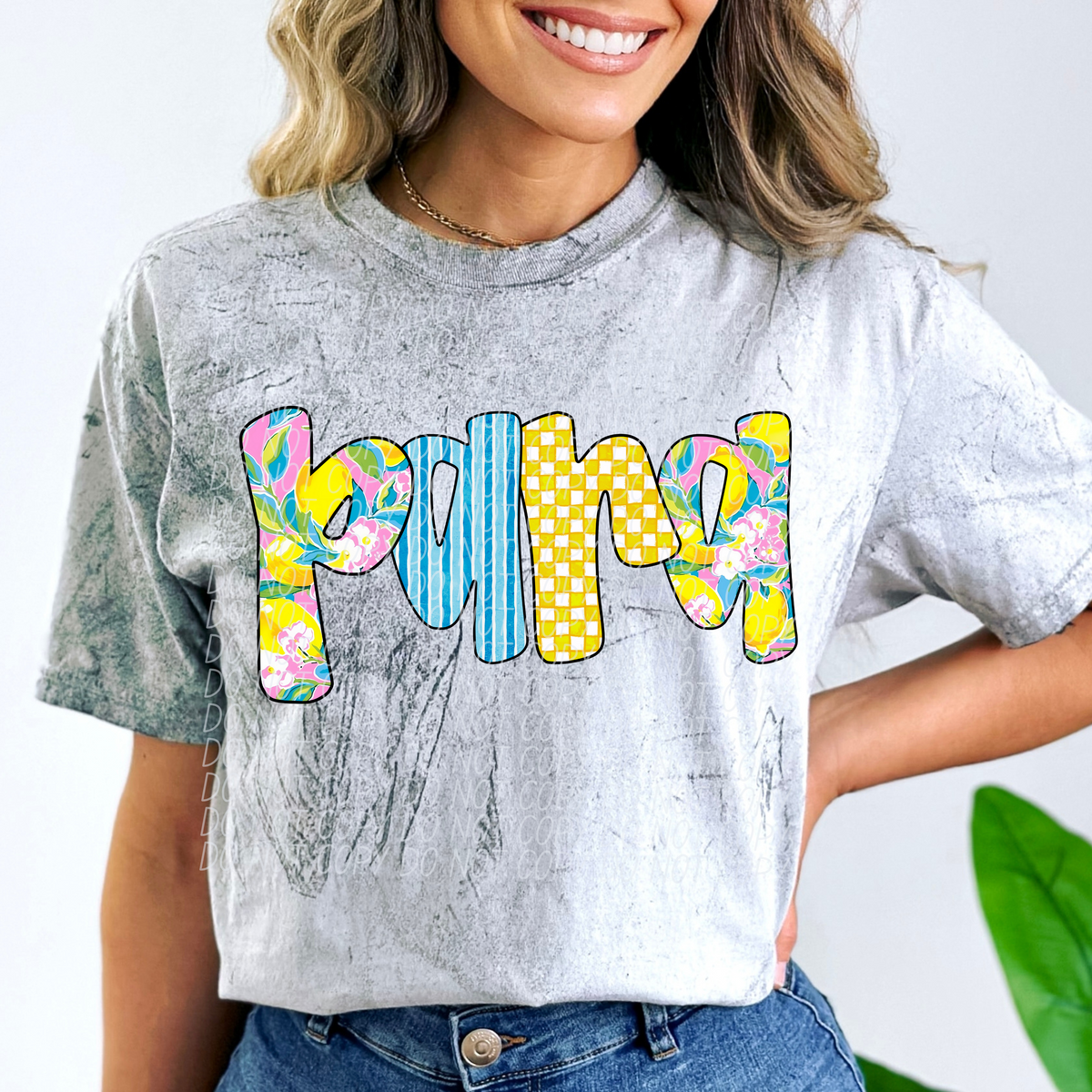 Para Lemon Font (CITY) DTF transfer