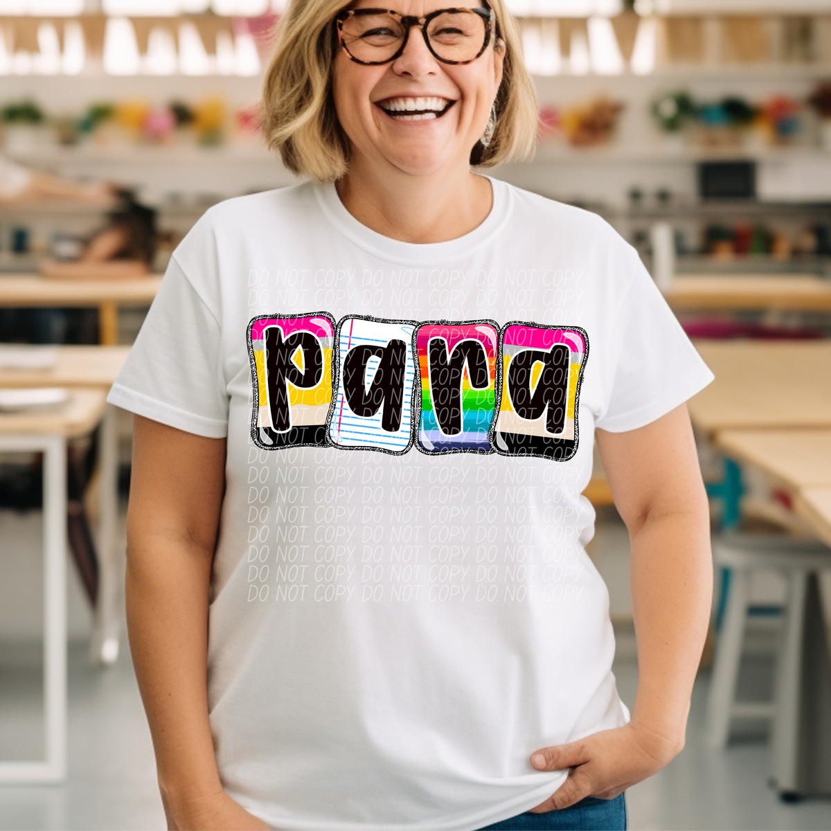 Para School Daze (CITY) DTF transfer