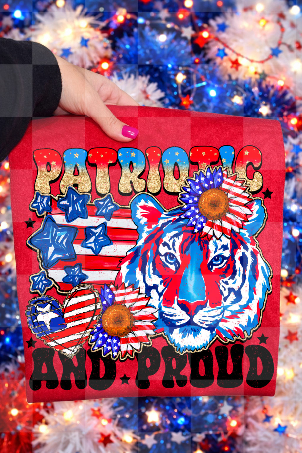 Patriotic and proud (Lyttle) DTF Transfer