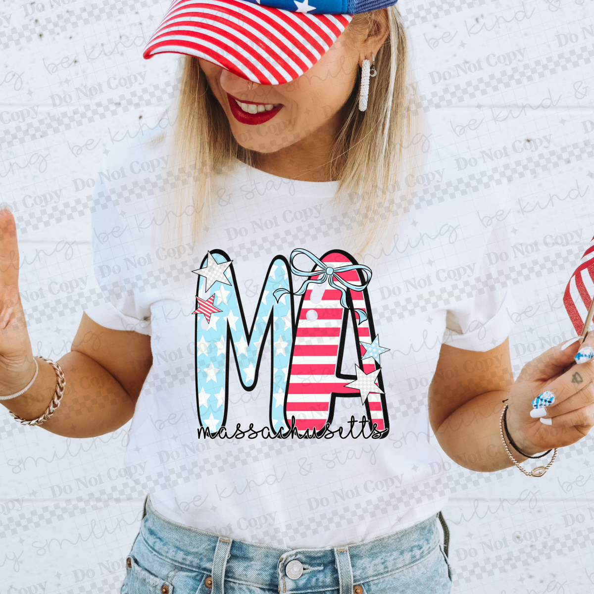 Patriotic States (CMLD) DTF transfers