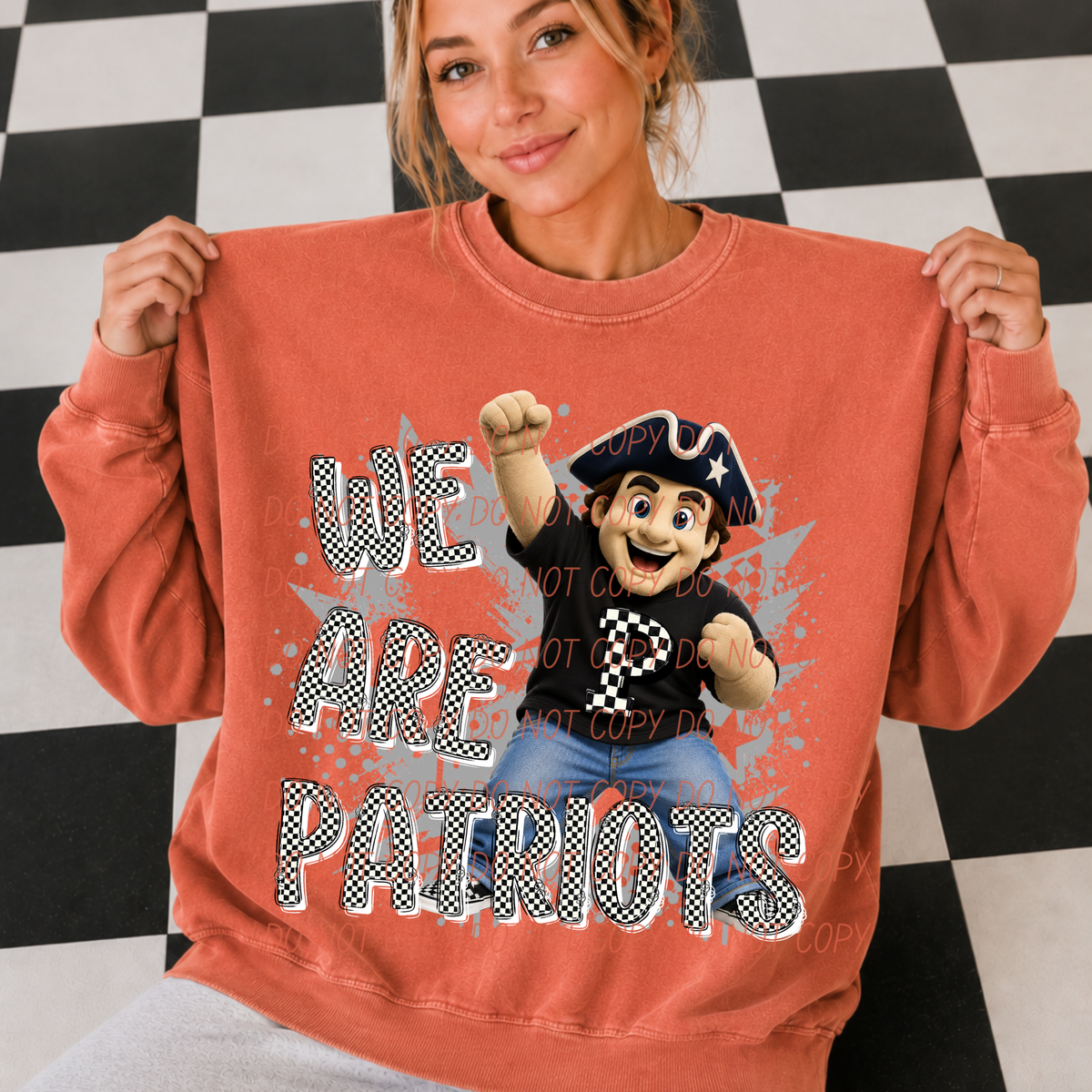 patriots campus crew (city) DTF transfer