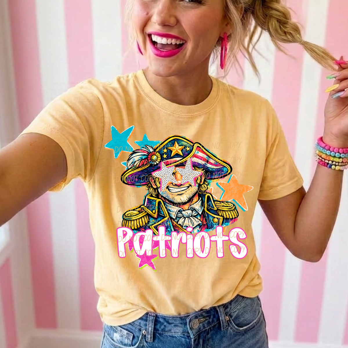 Patriots pop art (City) DTF Transfer