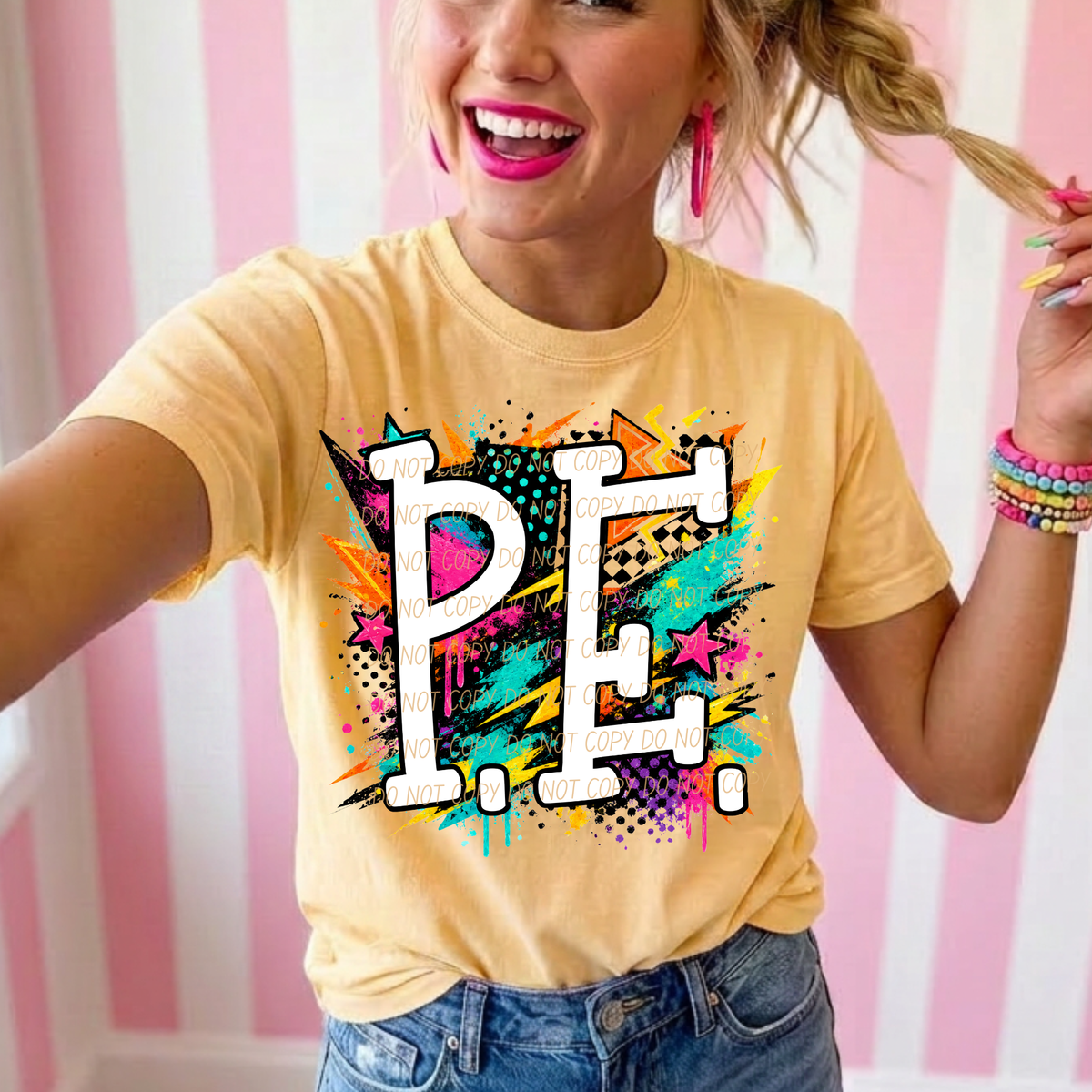 PE totally tubular (City) DTF Transfer