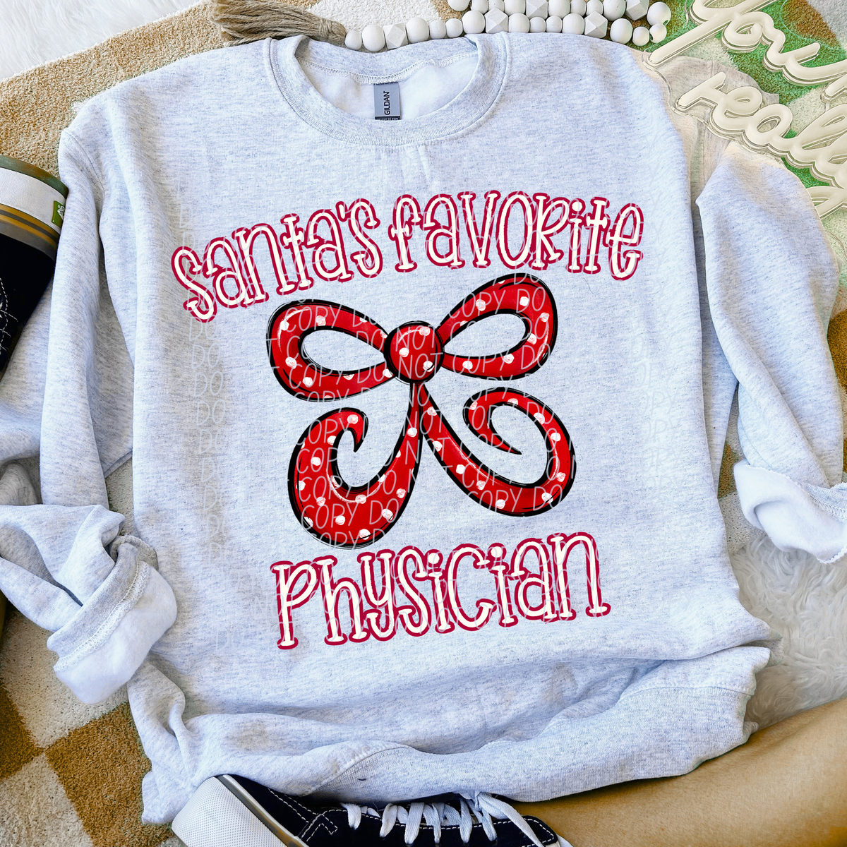 Santa's Favorite Physician (City) DTF Transfer