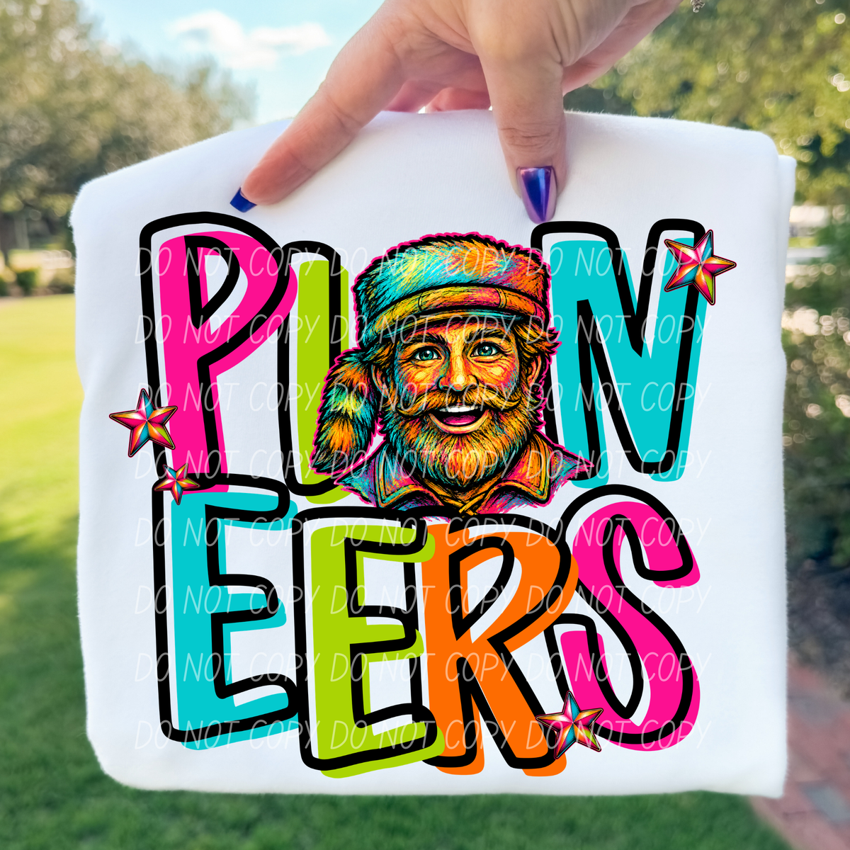 Pioneers Friday night neon (City) DTF Transfer