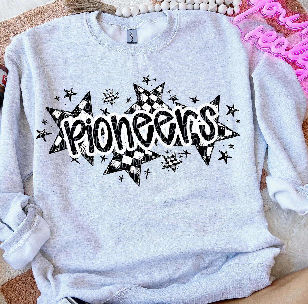 Checkered Stars Mascots (City)