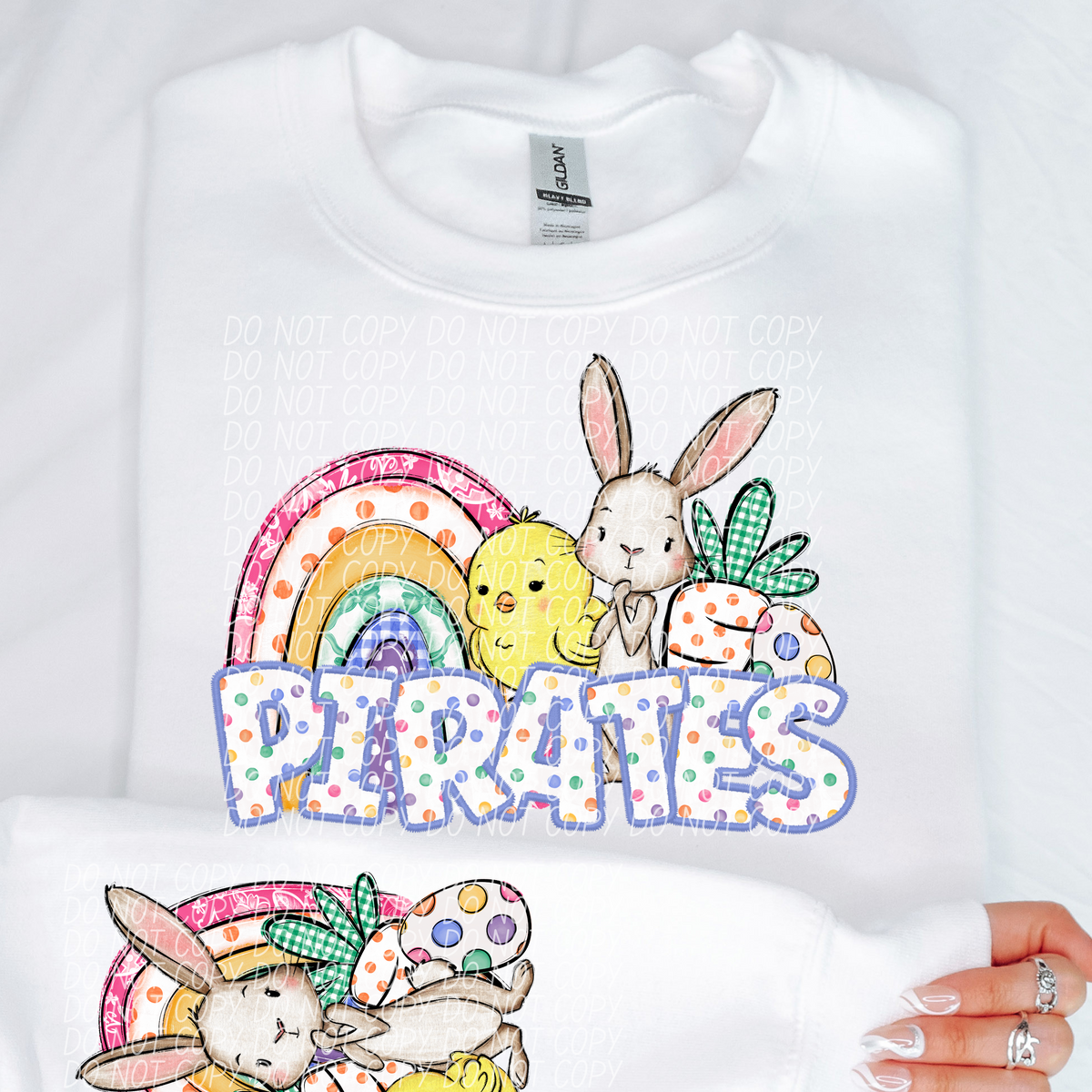 Easter Pirates (CITY) DTF transfer