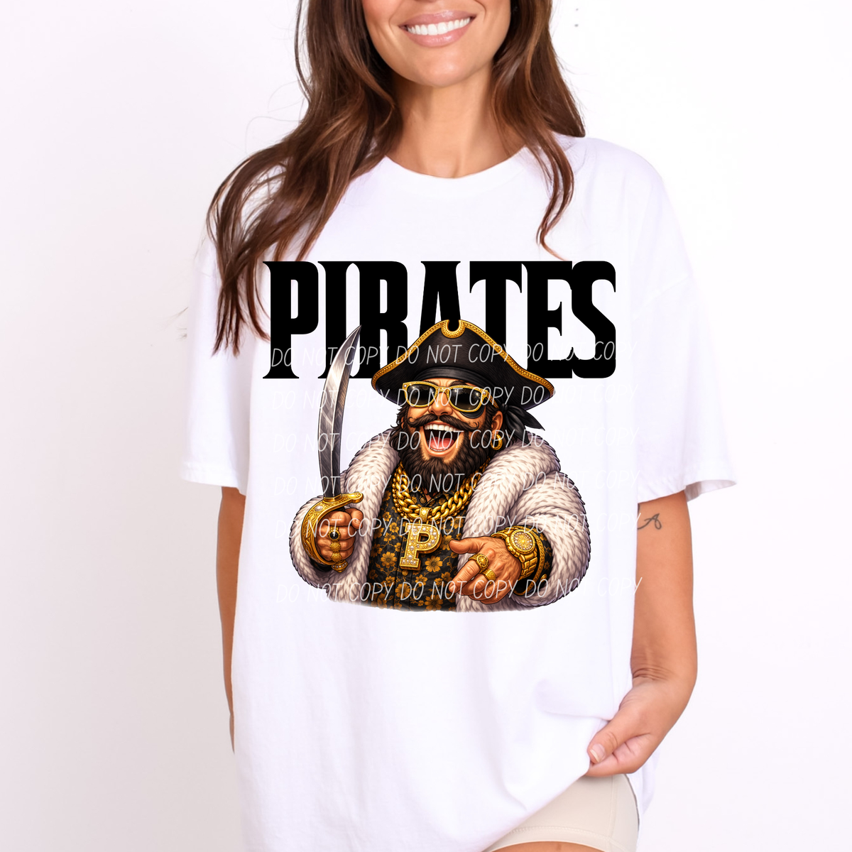Pirates with sword swag (City) DTF Transfer