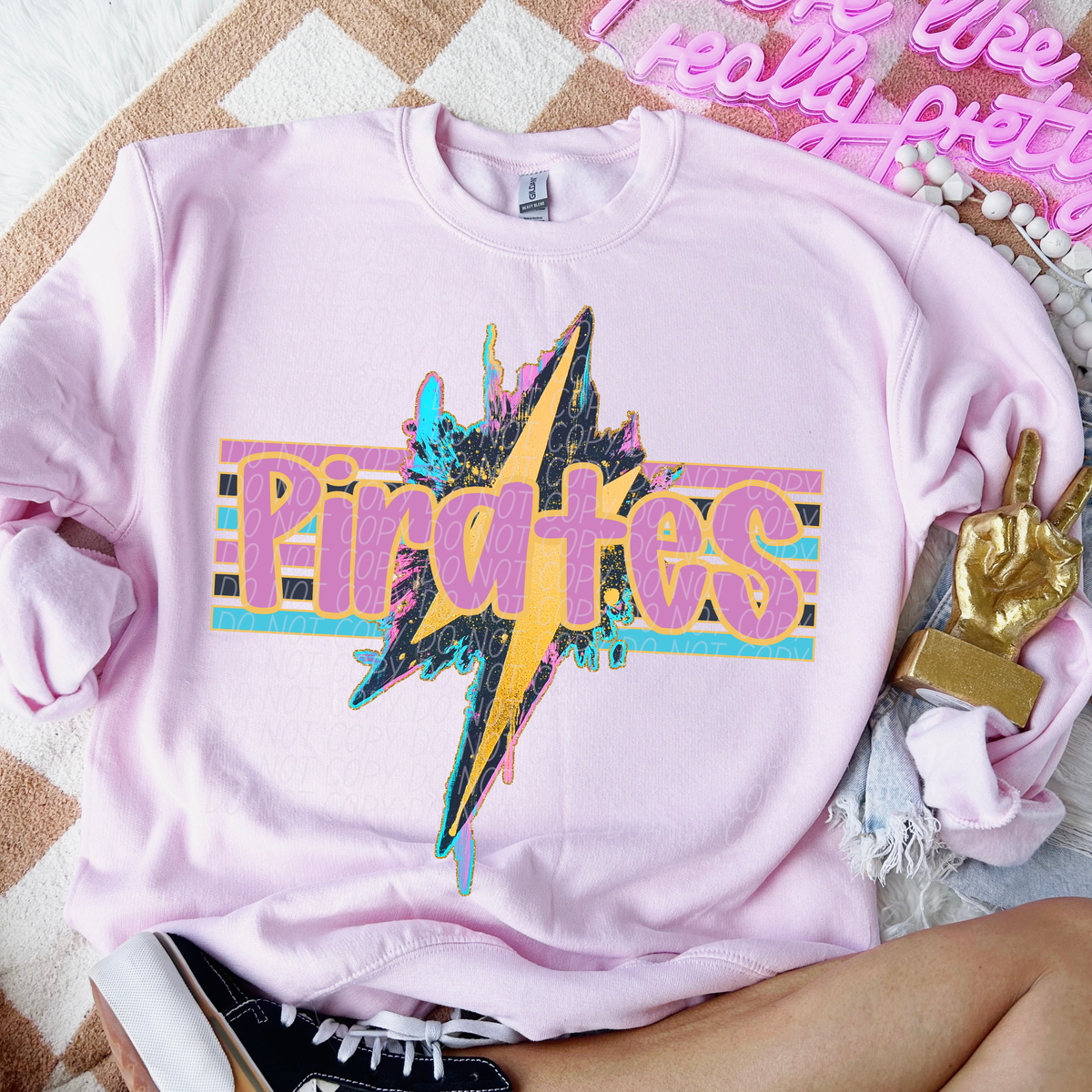 Pirates Geode Bolt (CITY) DTF transfer