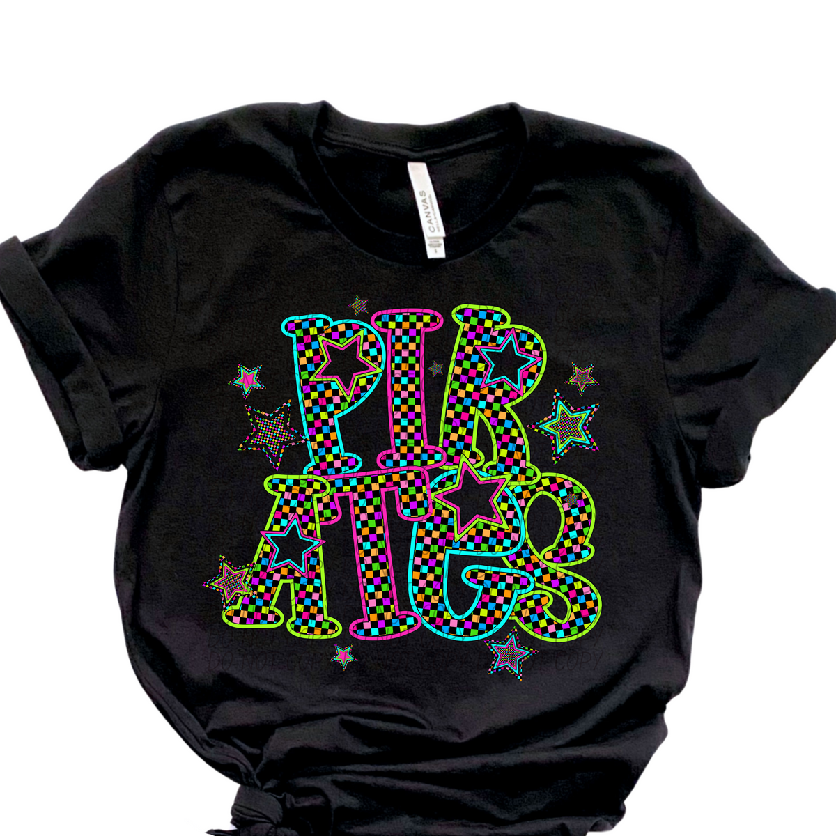 Pirates Neon Stars (City) 102407 DTF transfer