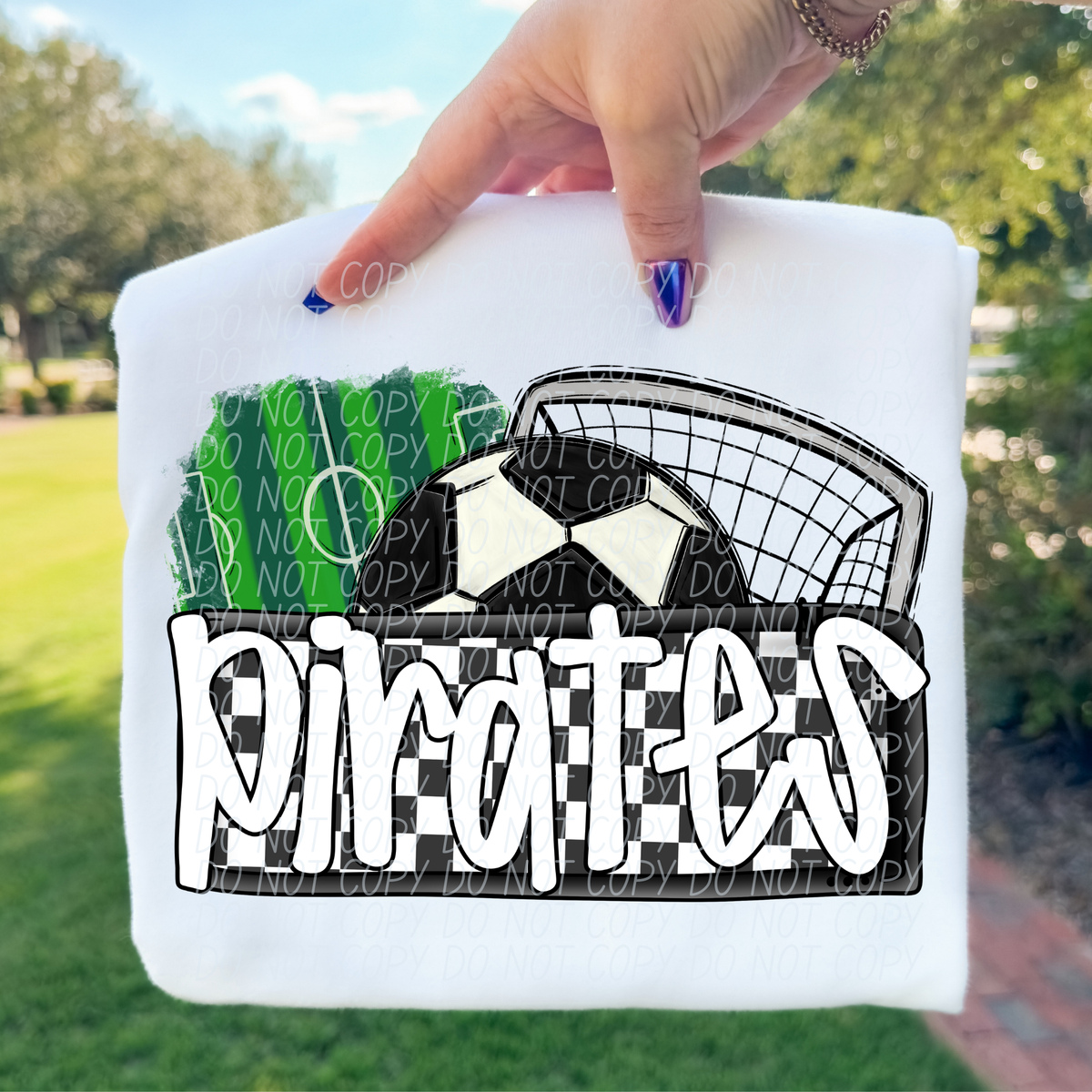 Soccer Pirates (City) DTF transfer