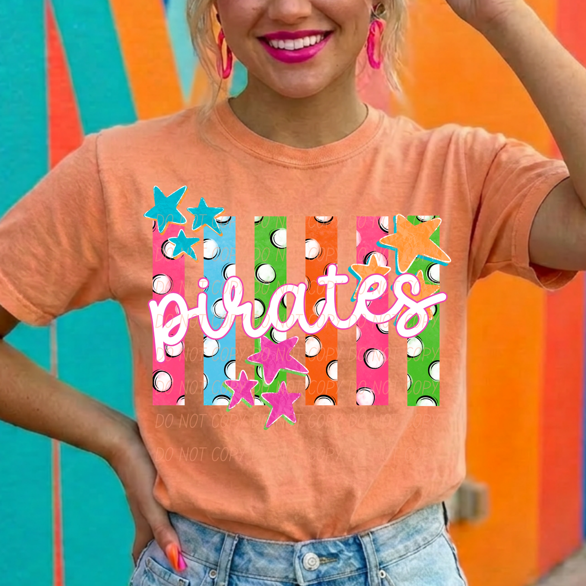 pirates polkadot pride (city) DTF Transfer